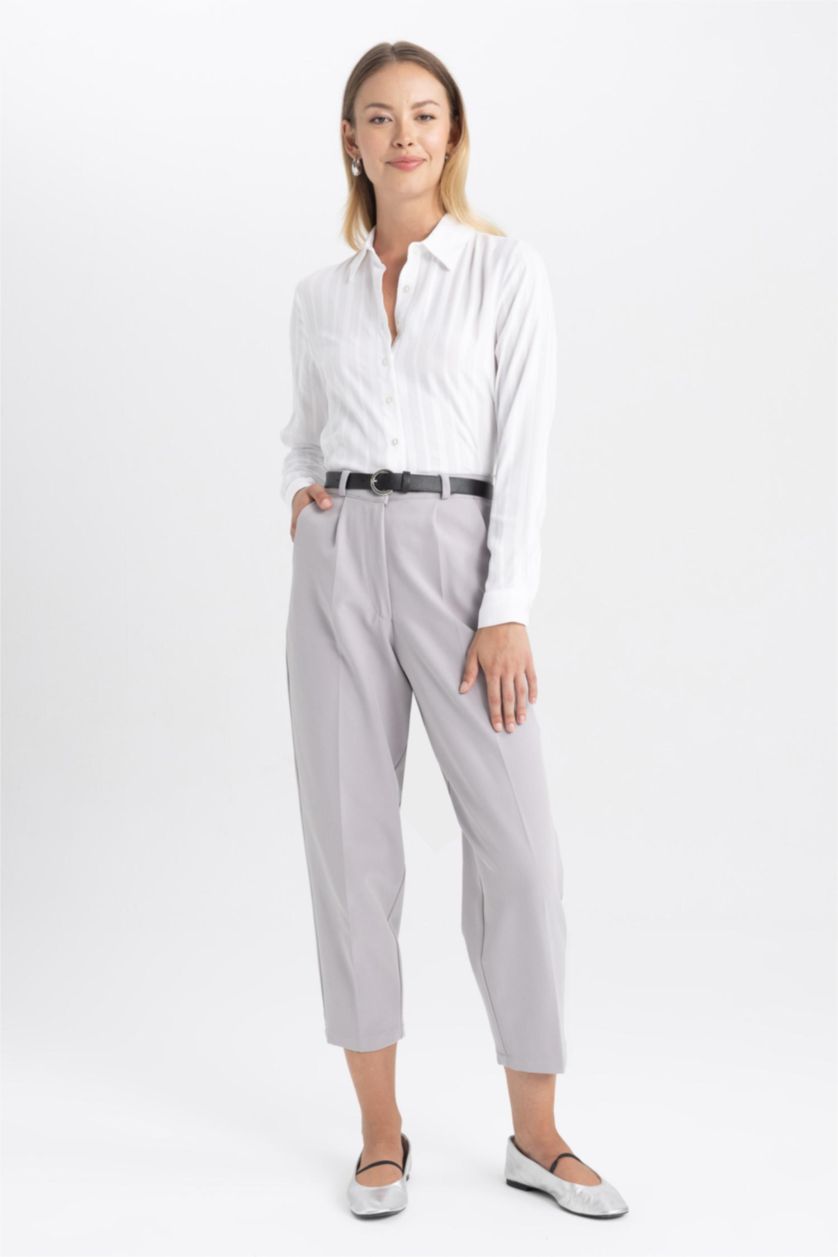 Әйелдерге Сұр тарылған пішім толарсақ Шалбар