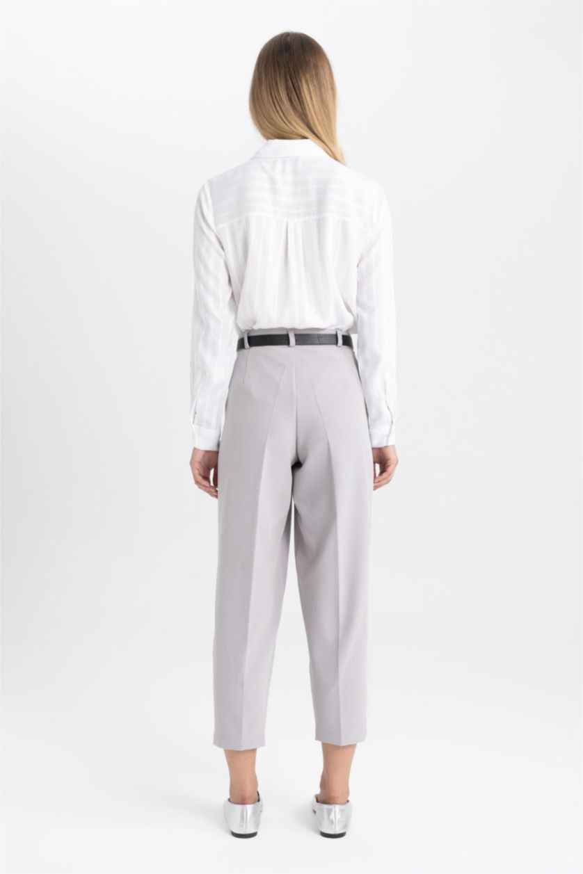 Әйелдерге Сұр тарылған пішім толарсақ Шалбар