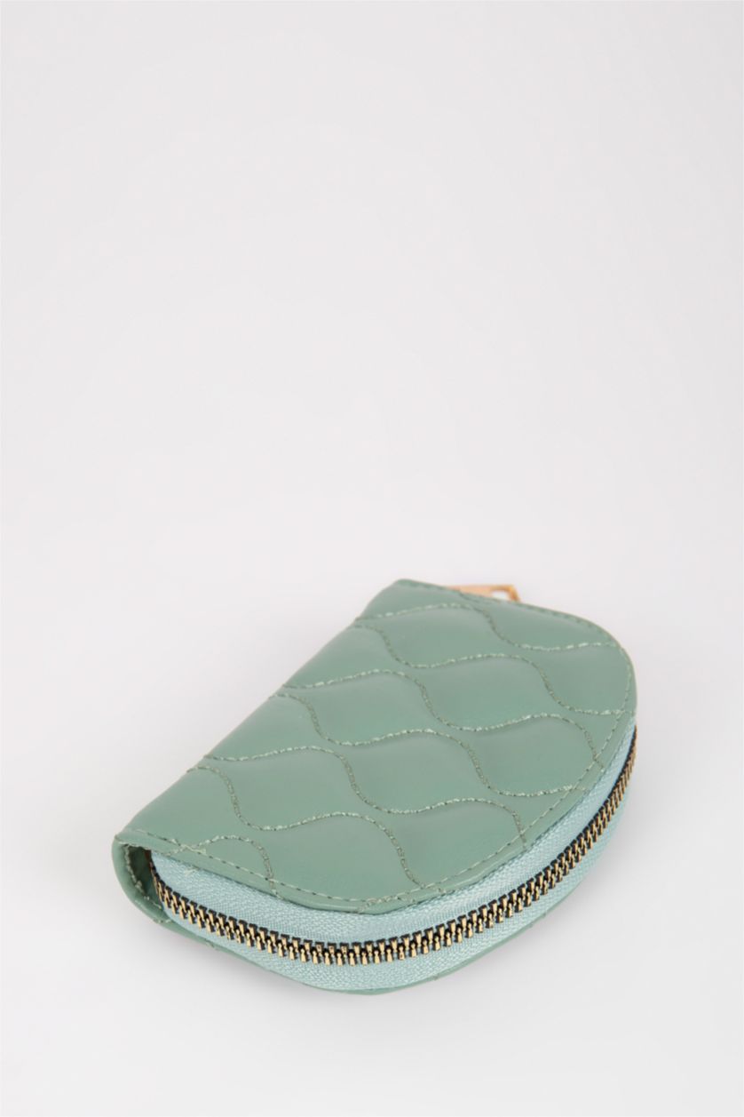 Kadın Mint Kadın Kapitoneli Cüzdan