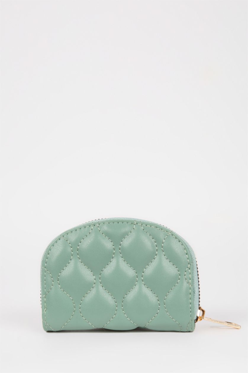 Kadın Mint Kadın Kapitoneli Cüzdan