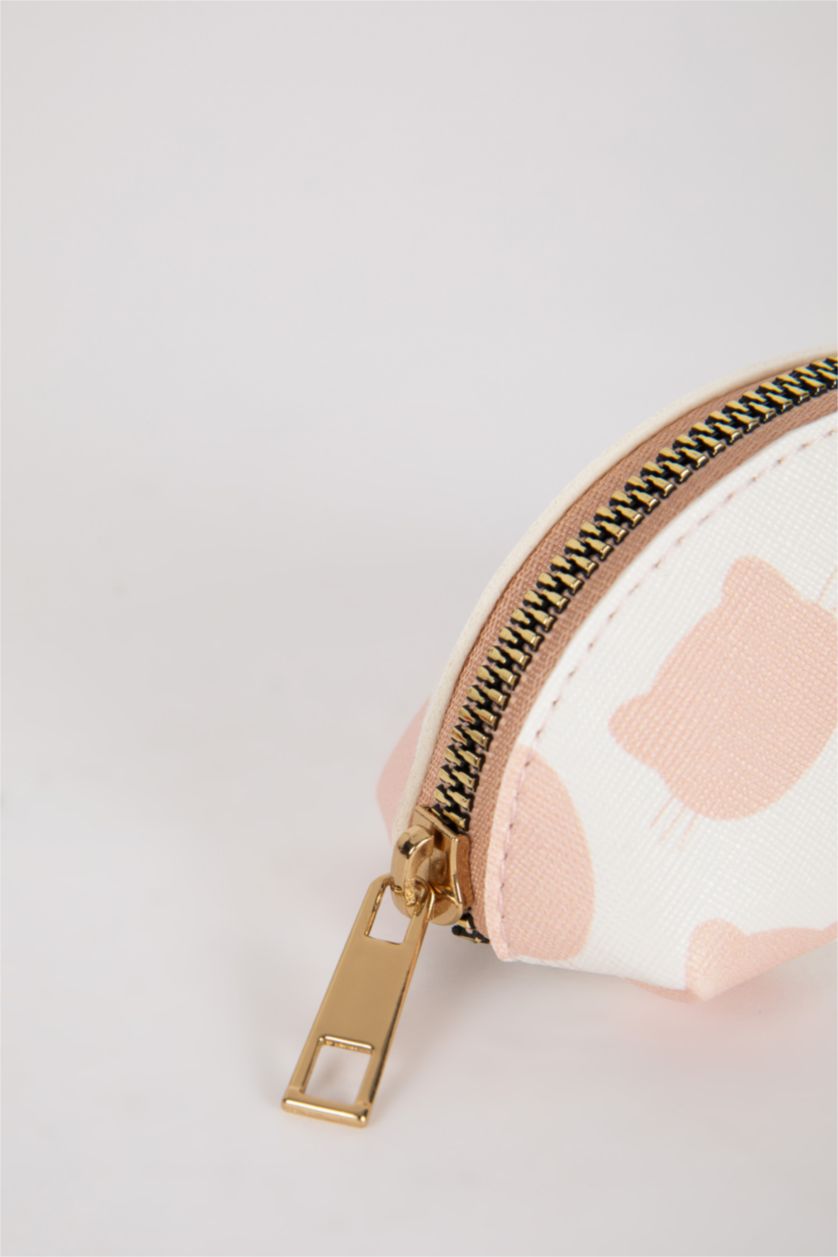 نساء أبيض محفظة عملات