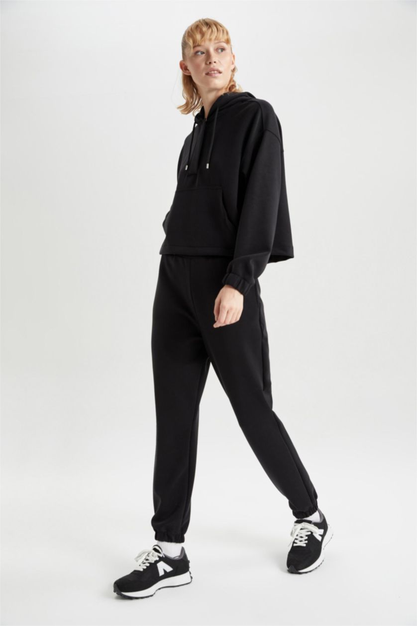 حريمي أنثرا بنطلون سويت بانتس قصة عادية بجيب من DeFactoFit