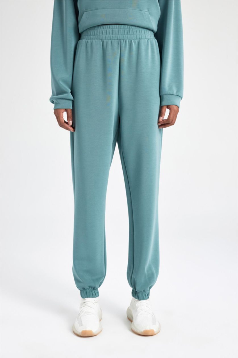 FEMME Vert Jogging Coupe Standard Premium à Double Poches pour Homme De Defactofit