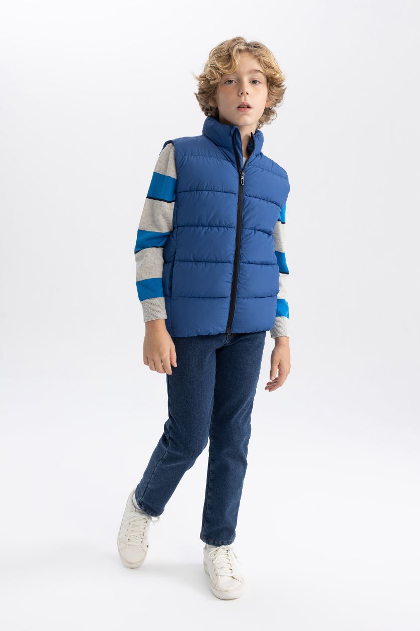 BOYS & TEENS Royal Boy Waterproof Half Turtleneck Vest