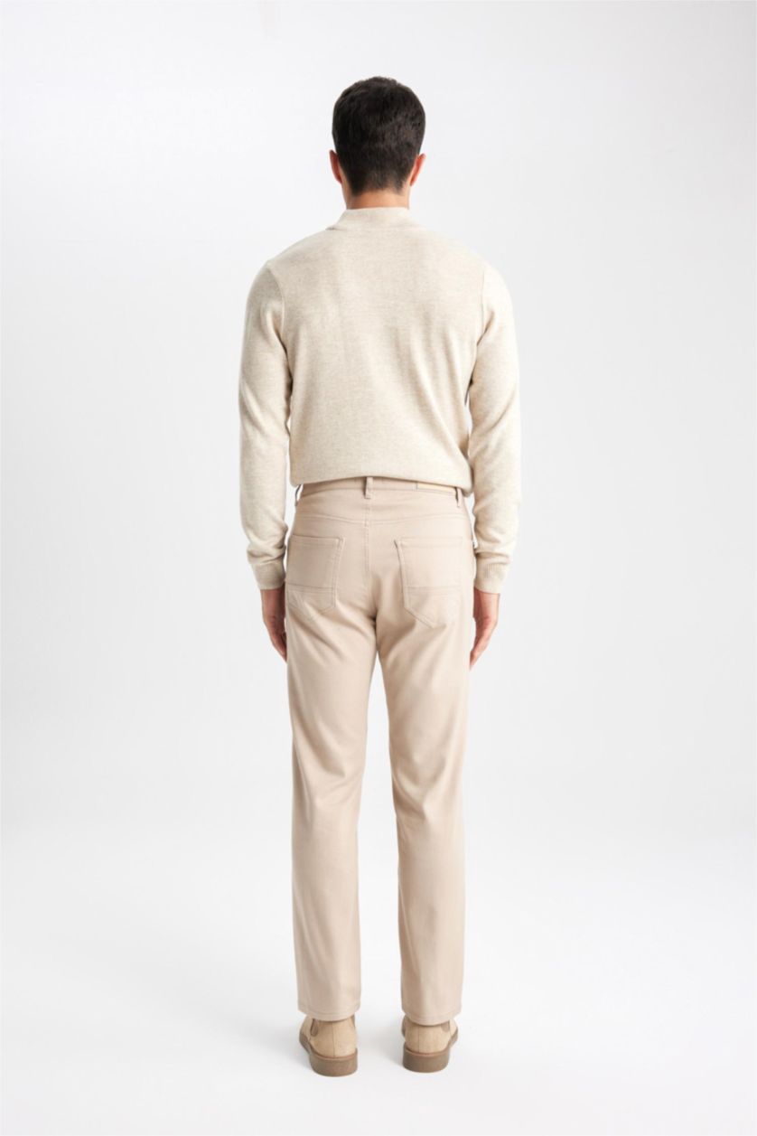 MAN Sand Regular Fit Trousers