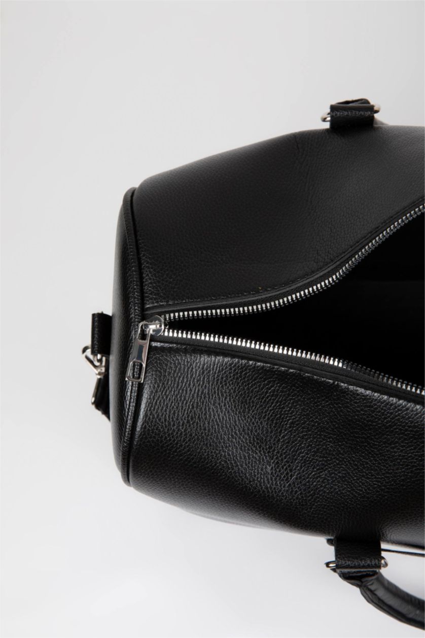 رجالي أسود شنطة سفر و رياضة رجالي جلد صناعي