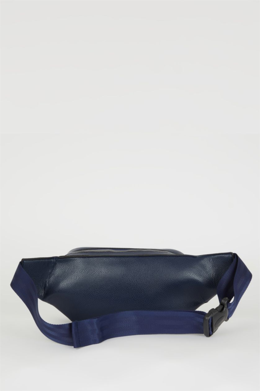 MAN NAVY Man Faux Leather Waist Bag