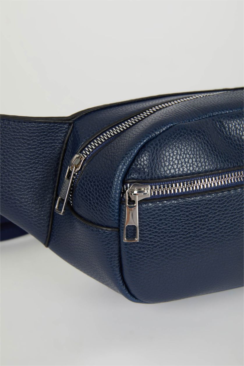 MAN NAVY Man Faux Leather Waist Bag