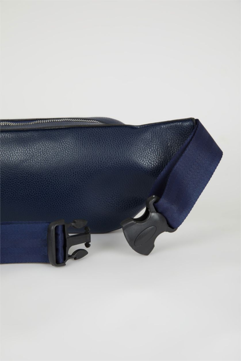 MAN NAVY Man Faux Leather Waist Bag