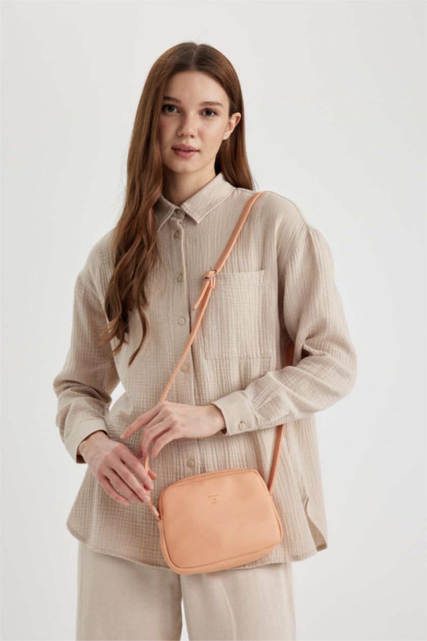 FEMME Rose Sac à bandoulière PU