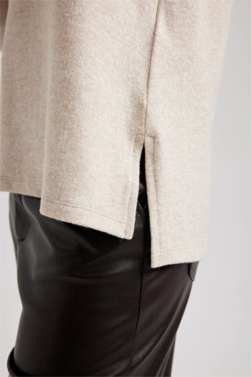 WOMAN Light Vison Relax Fit Crew Neck Long Sleeve T-Shirt