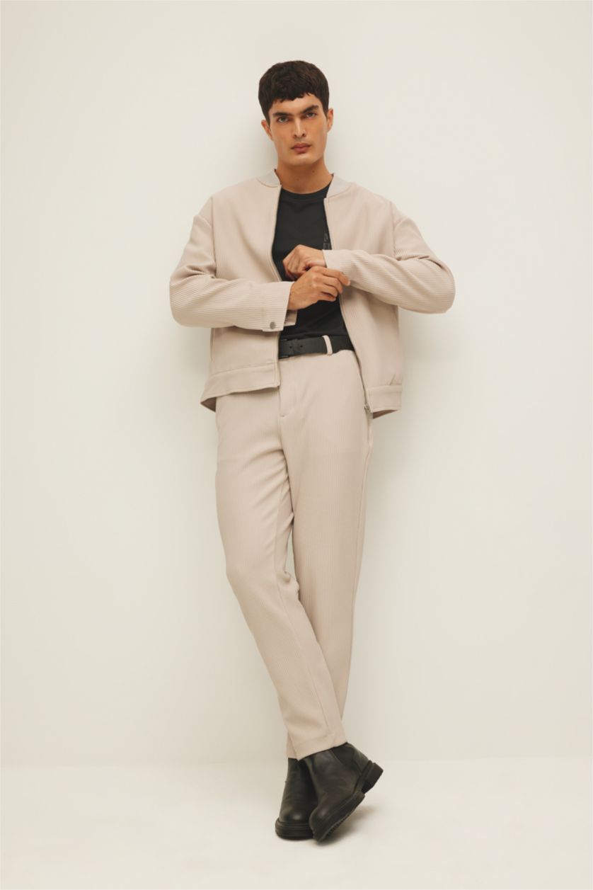 MAN Light Grey Jogger All Way Stretch Trousers