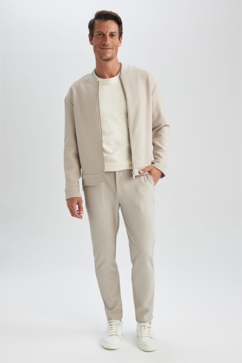 MAN Light Grey Jogger All Way Stretch Trousers