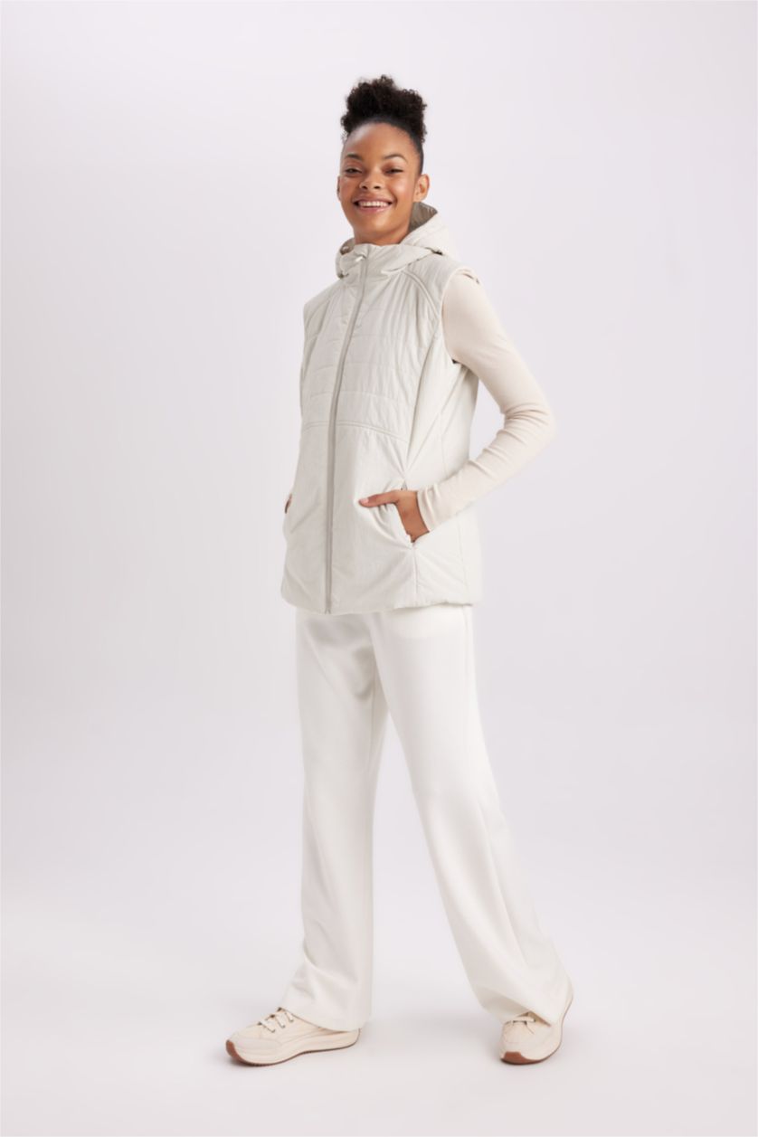 Woman Stone DeFactoFit Waterproof Slim Fit Sports Puffer Vest