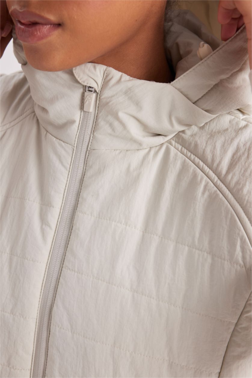 Woman Stone DeFactoFit Waterproof Slim Fit Sports Puffer Vest