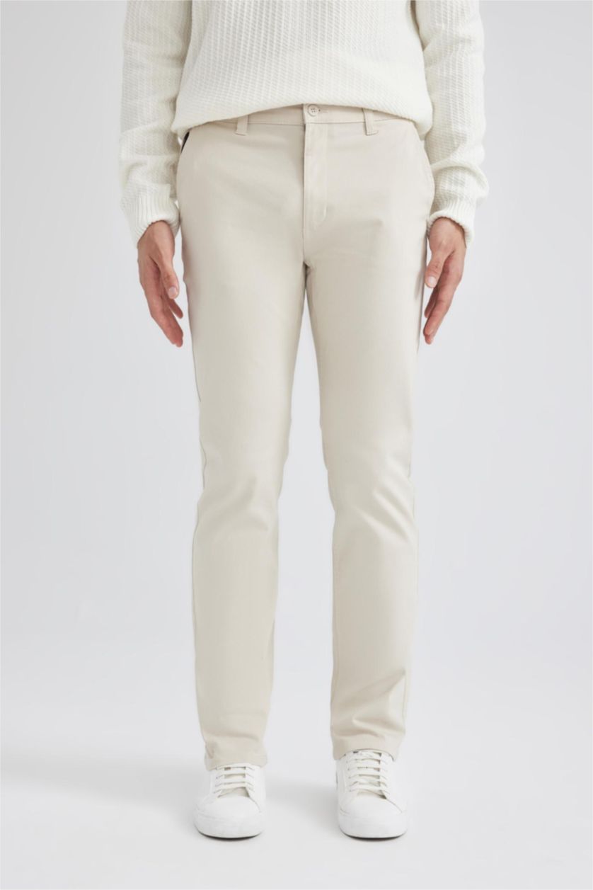 رجال اللون الرملي بنطلون سادة جبردين قصة عادية عادي بجيب