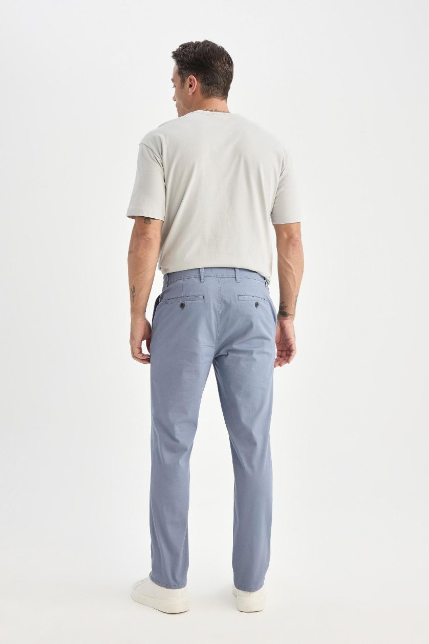 Man Mat Mavi Slim Fit Super Skinny Leg Chino Pants