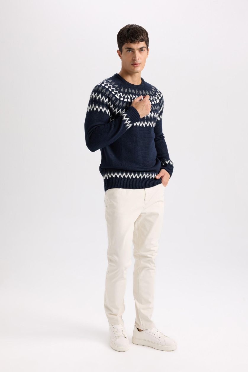 Man Light Beige Slim Fit Super Skinny Leg Chino Pants