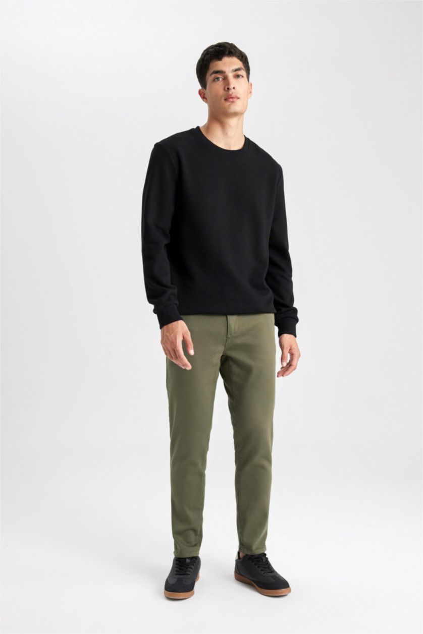 رجالي كاكي بنطلون جوجر