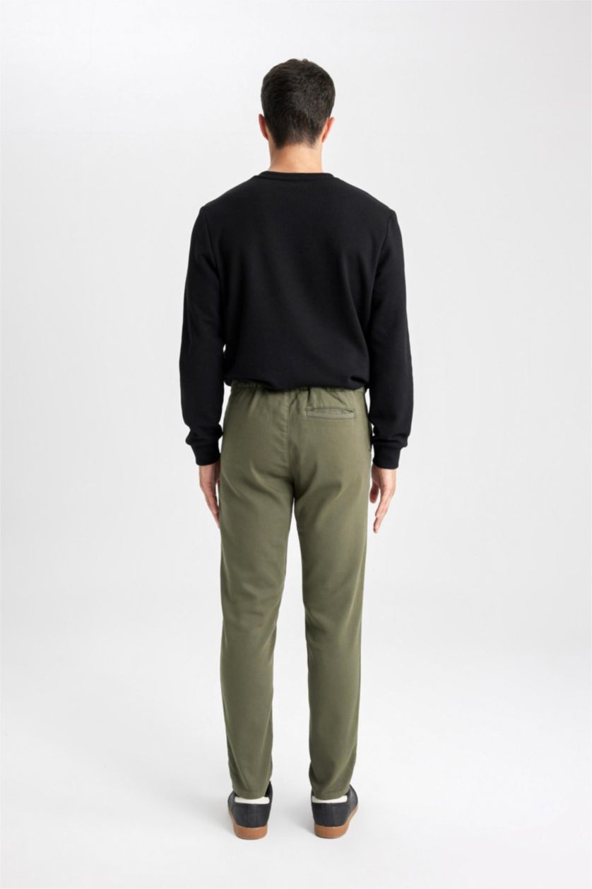 رجالي كاكي بنطلون جوجر