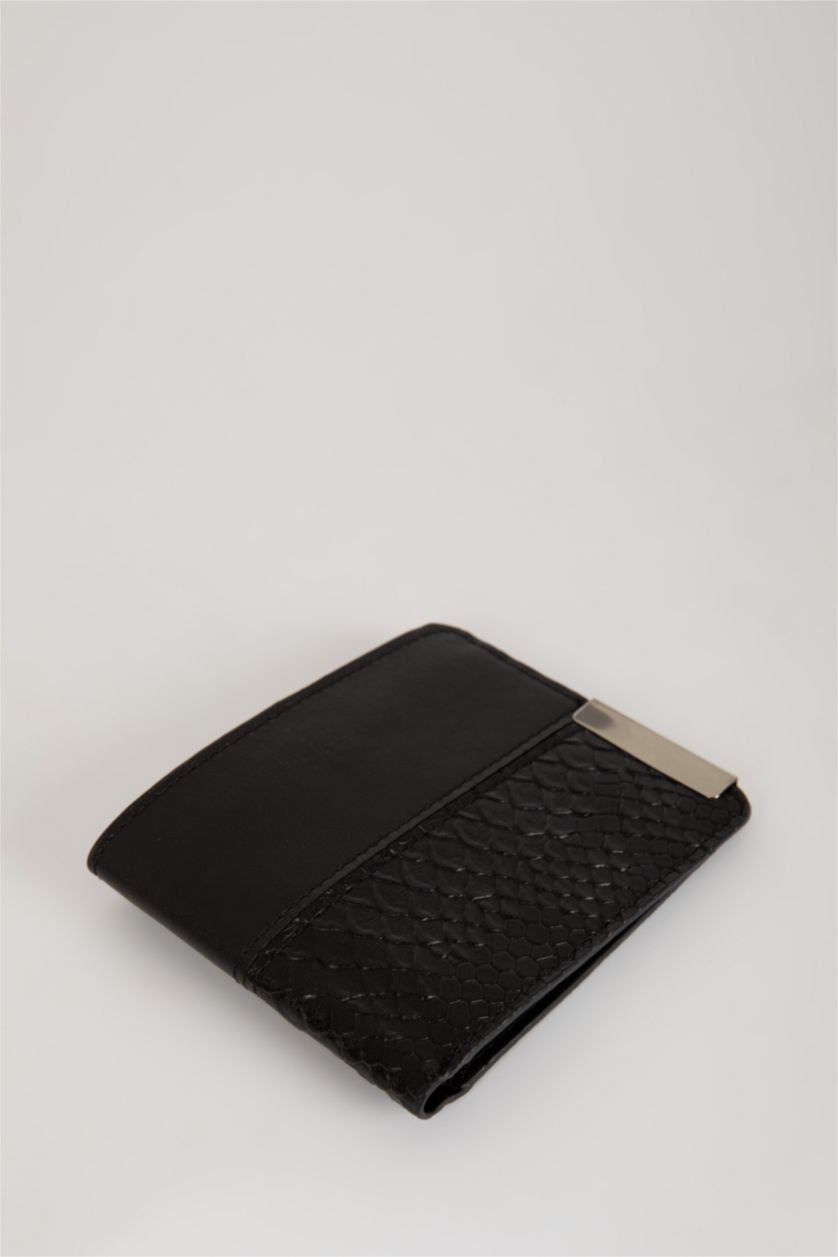 Erkek Siyah Erkek Suni Deri Cüzdan