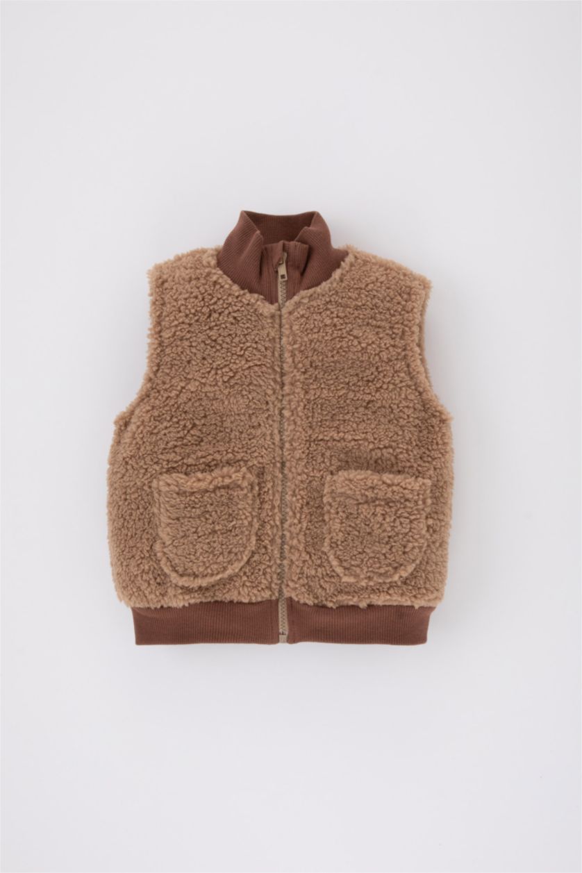 Baby Boys Vison Baby Boy Regular Fit Plush Vest