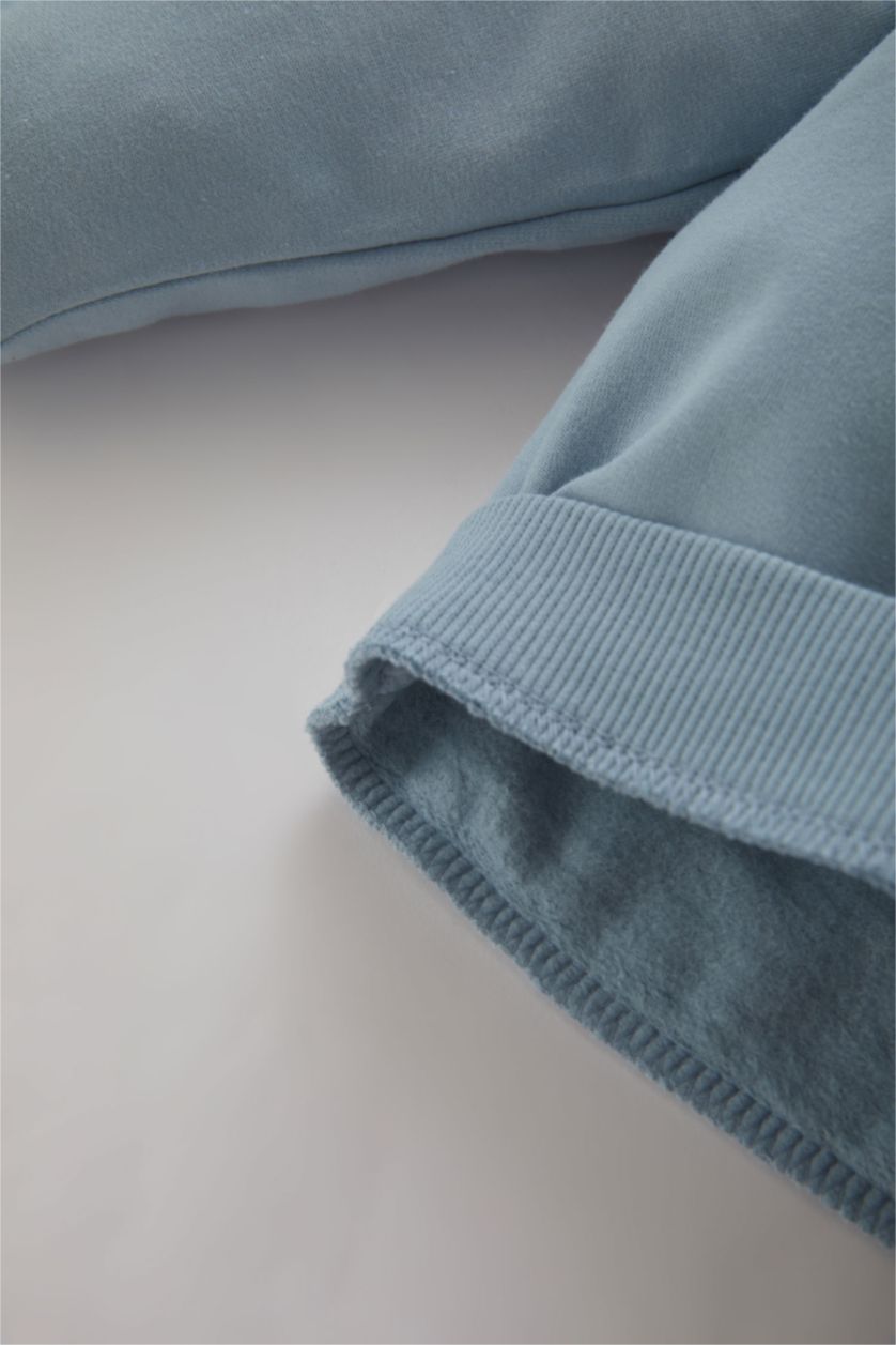 Малыши мальчики Голубрй Комплект из 2-х вещей с принтом для малышей мальчиков