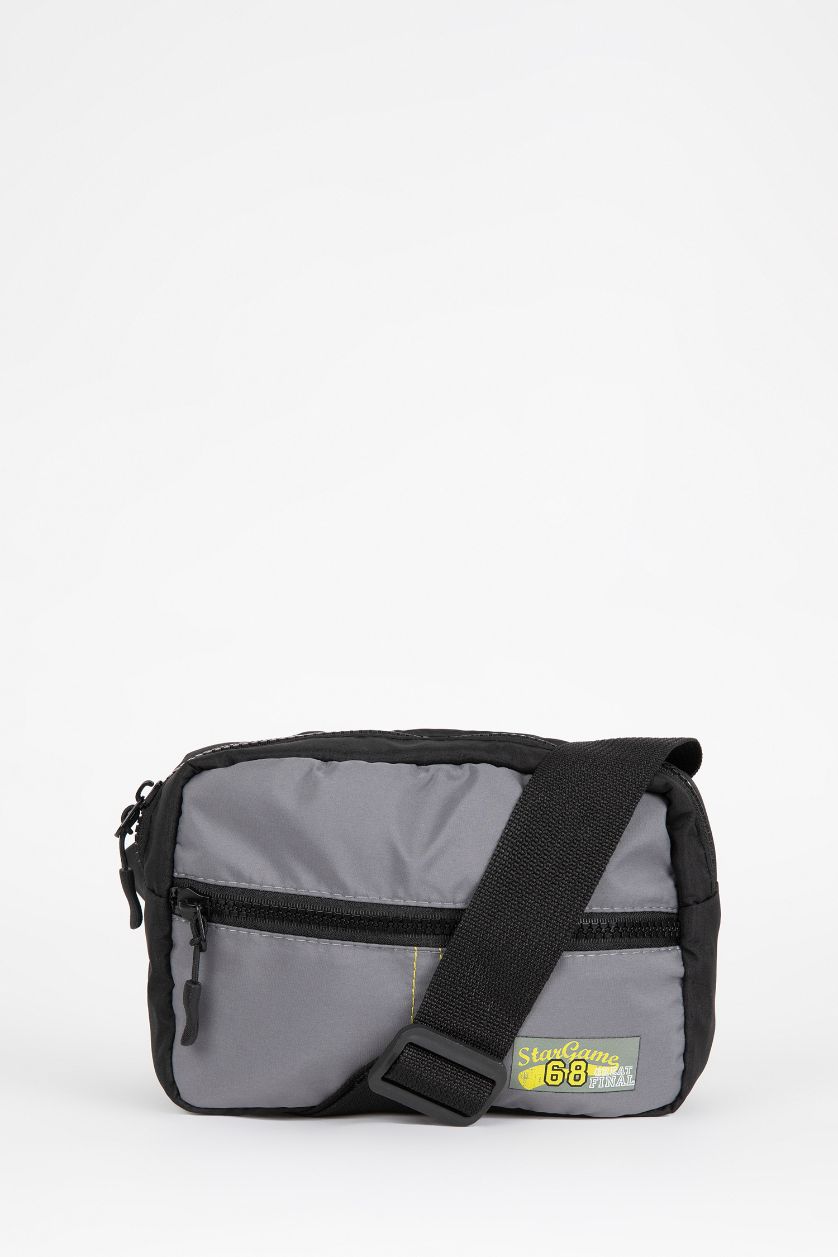 Erkek Çocuk - Genç Erkek Gri Bel Çantası Erkek Çocuk