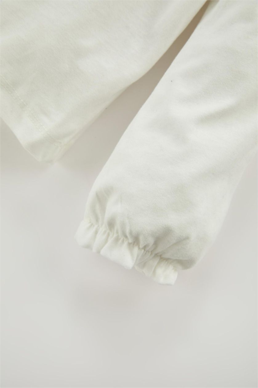 BABY GIRL Bordeaux 3 piece Regular Fit Baby Collar Plaid Dress Set