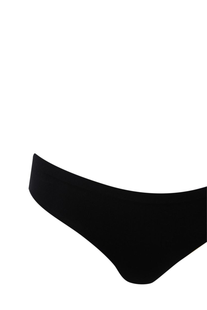 WOMAN Black Fall in Love Brazilian Invisible Panty