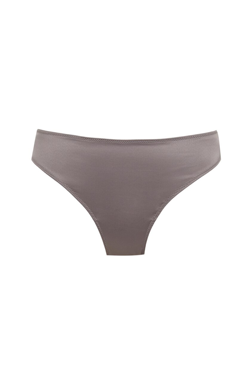 WOMAN Grey Satin