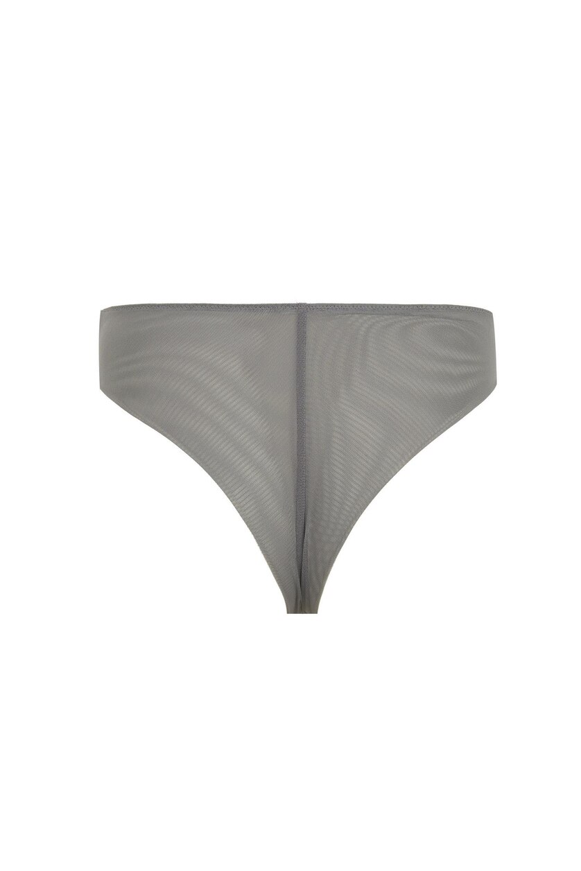 WOMAN Grey Satin
