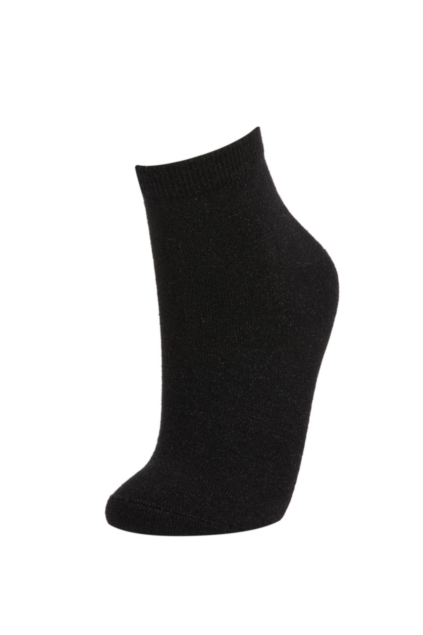 Kadın Altın Kadın 2'li Pamuklu Soket Çorap