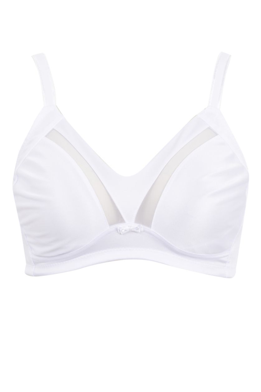 FEMME Blanc Soutien-Gorge Dentelle détaillée De Fall In Love