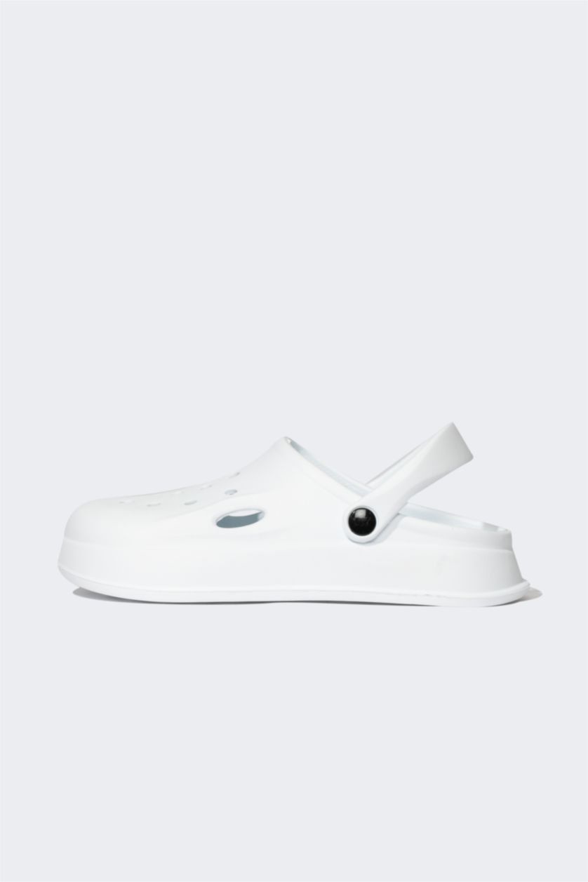 GIRLS & TEENS White High Sole Sandals