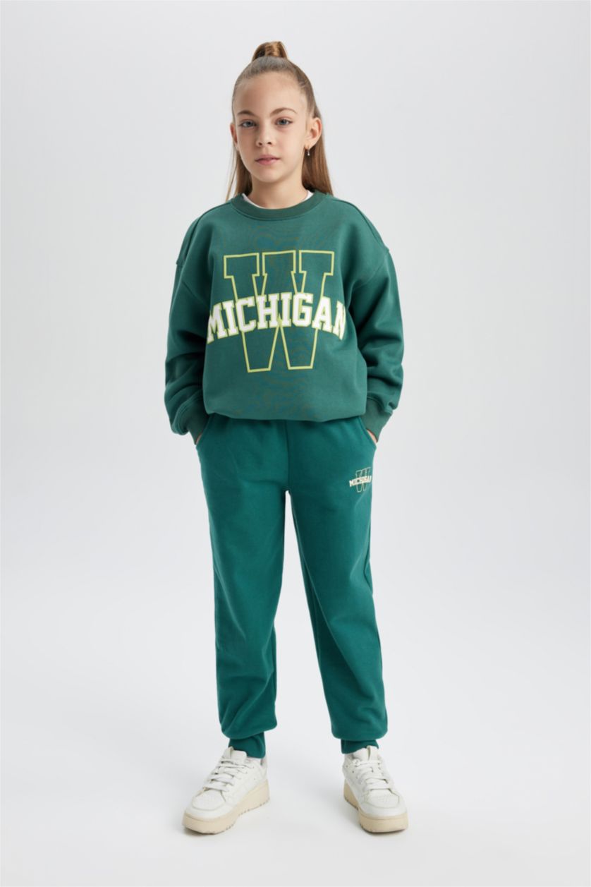 GIRLS & TEENS Green Girl Jogger Sweatpants