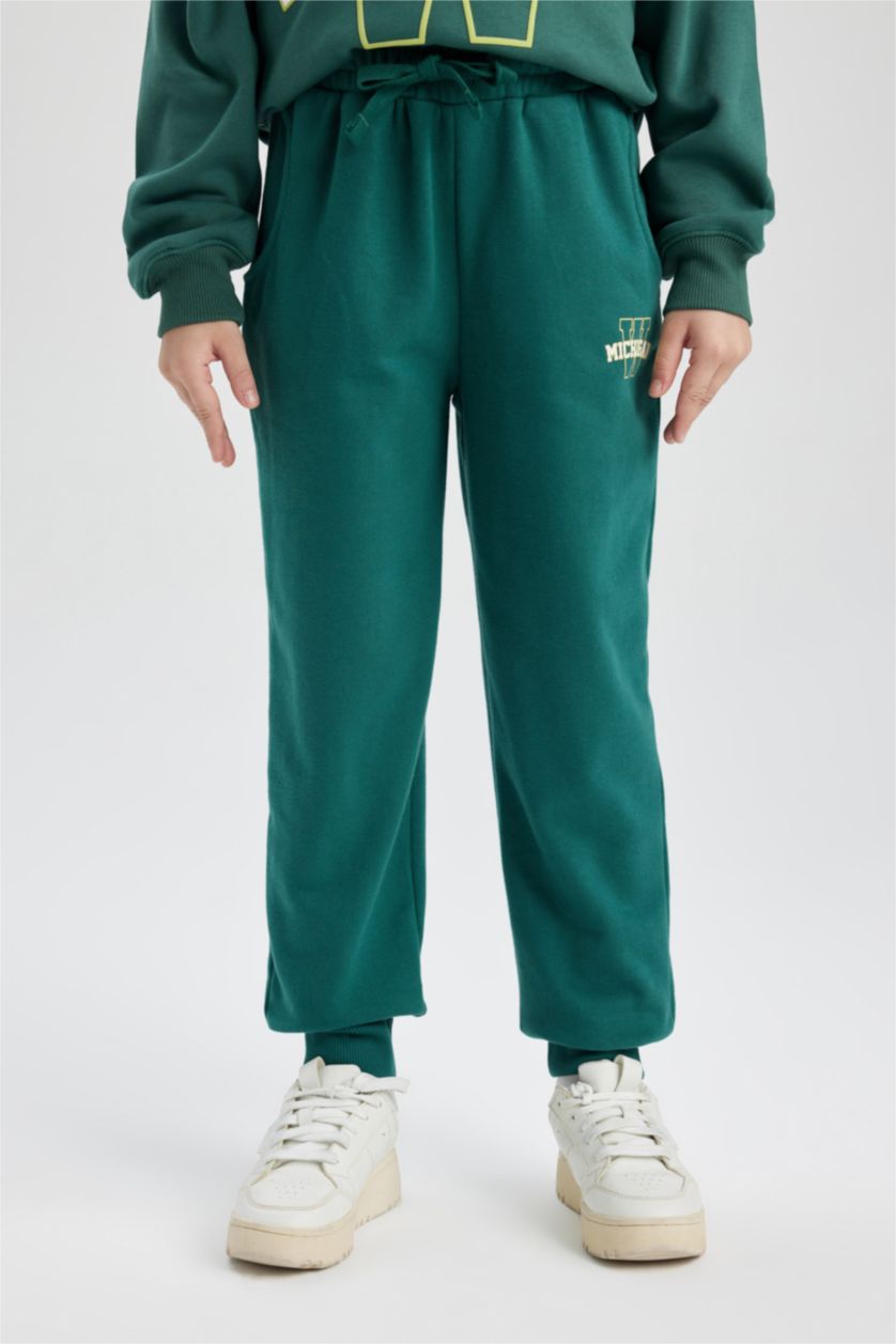 GIRLS & TEENS Green Girl Jogger Sweatpants