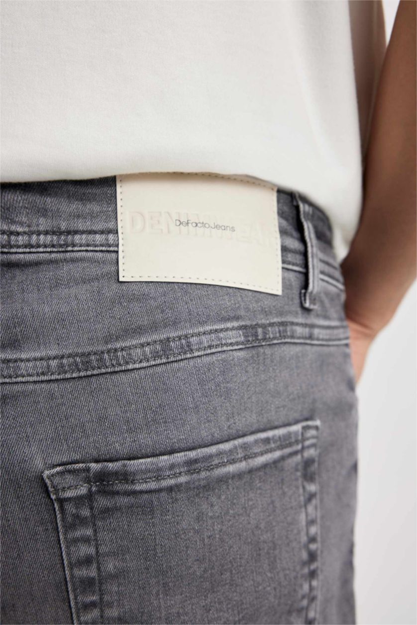 MAN Grey Pedro Slim Fit Slim Fit Normal Waist Jean Pant