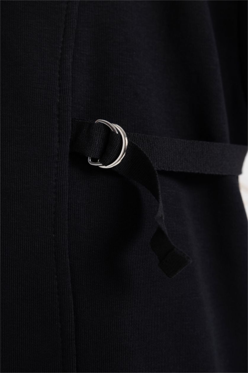 بنات أسود فستان سويت بناتي قصة عادية مطبوع