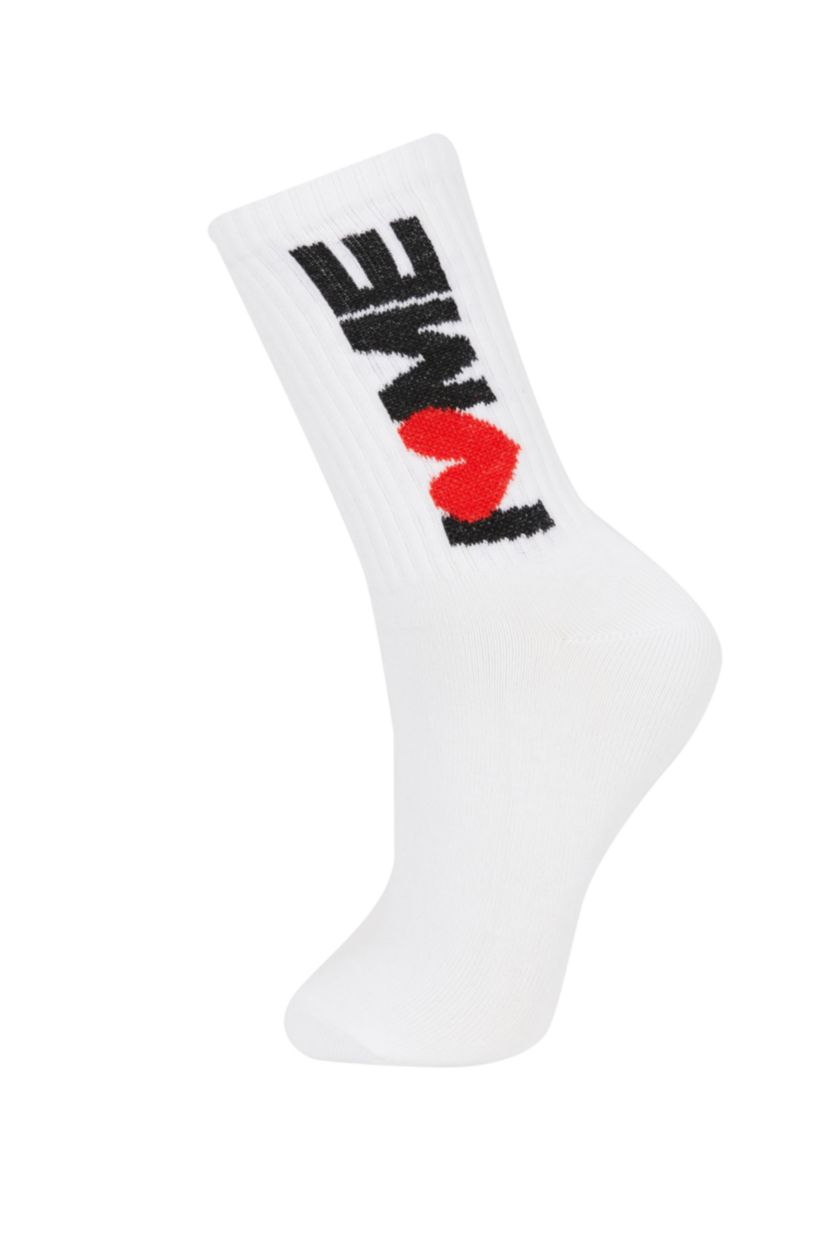 WOMAN White Woman Long sock