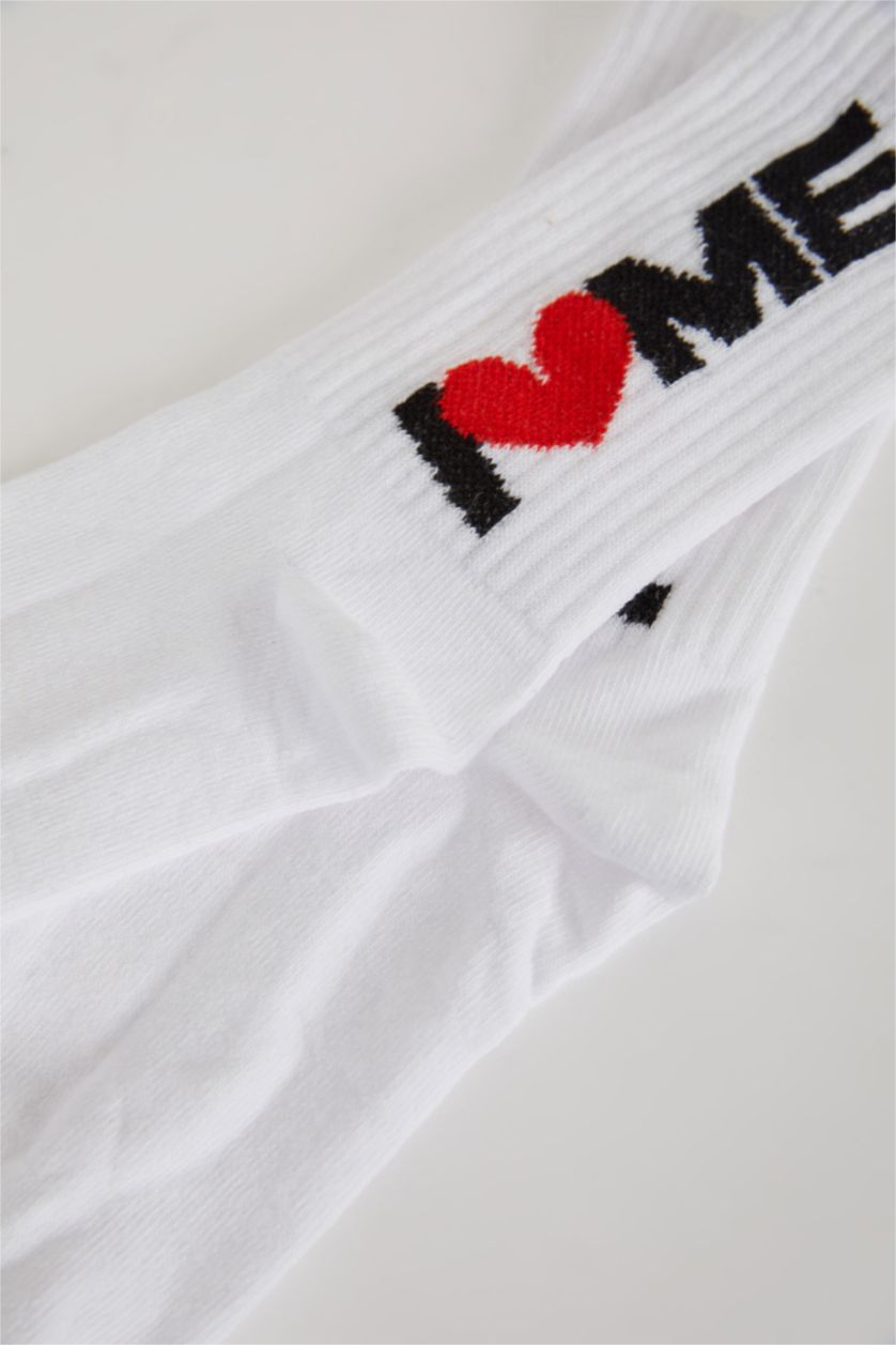 WOMAN White Woman Long sock