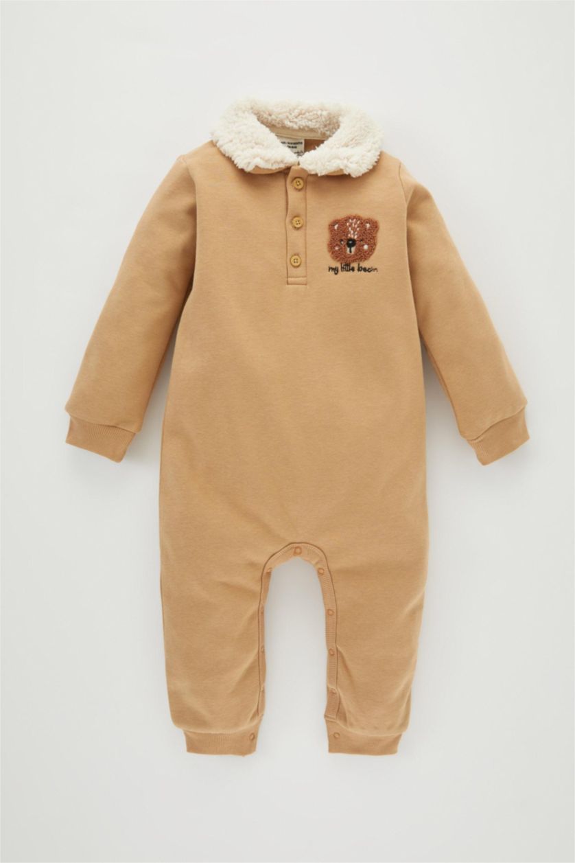 طفل صغير جملي جمبسوت ولادي حديثي الولادة قماش سميك