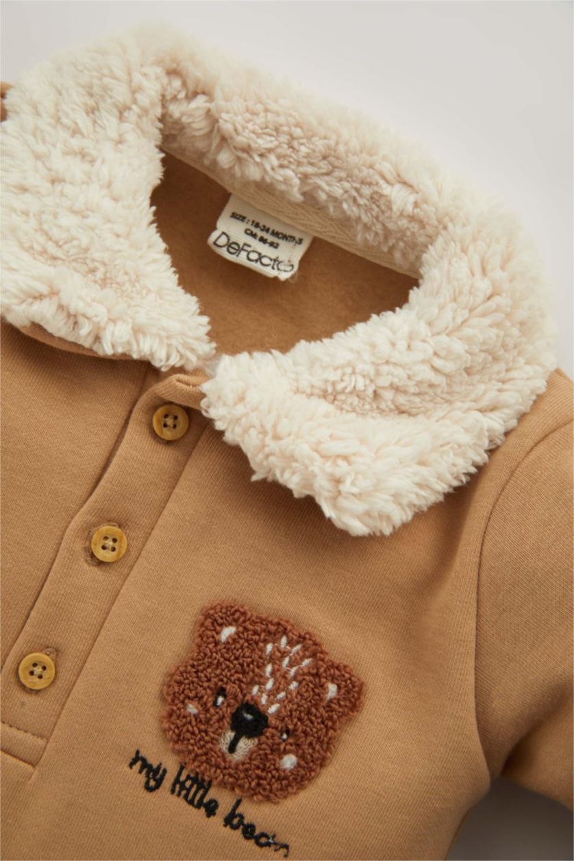 طفل صغير جملي جمبسوت ولادي حديثي الولادة قماش سميك