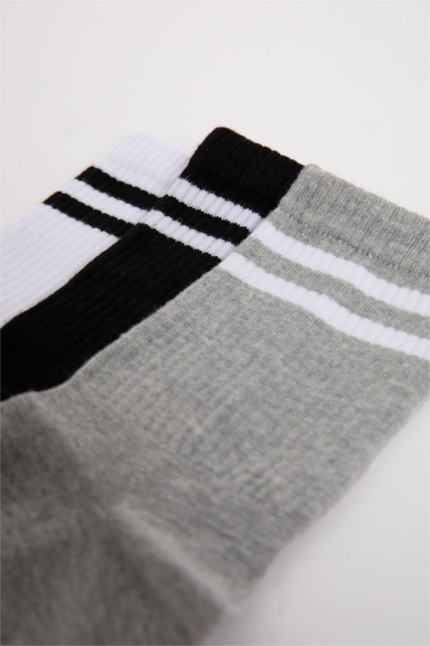 MAN MIXED 3 piece Cotton Long sock
