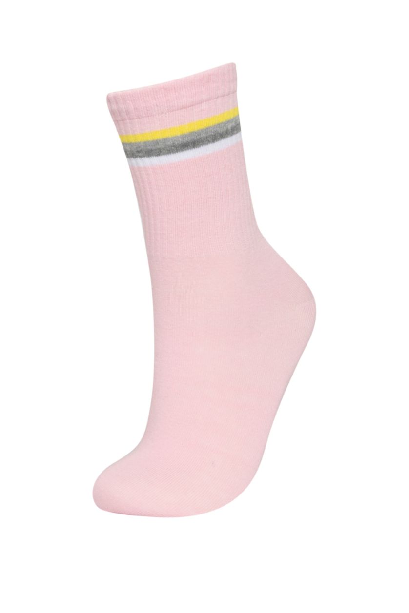 WOMAN MIXED 5 Piece Cotton Long sock