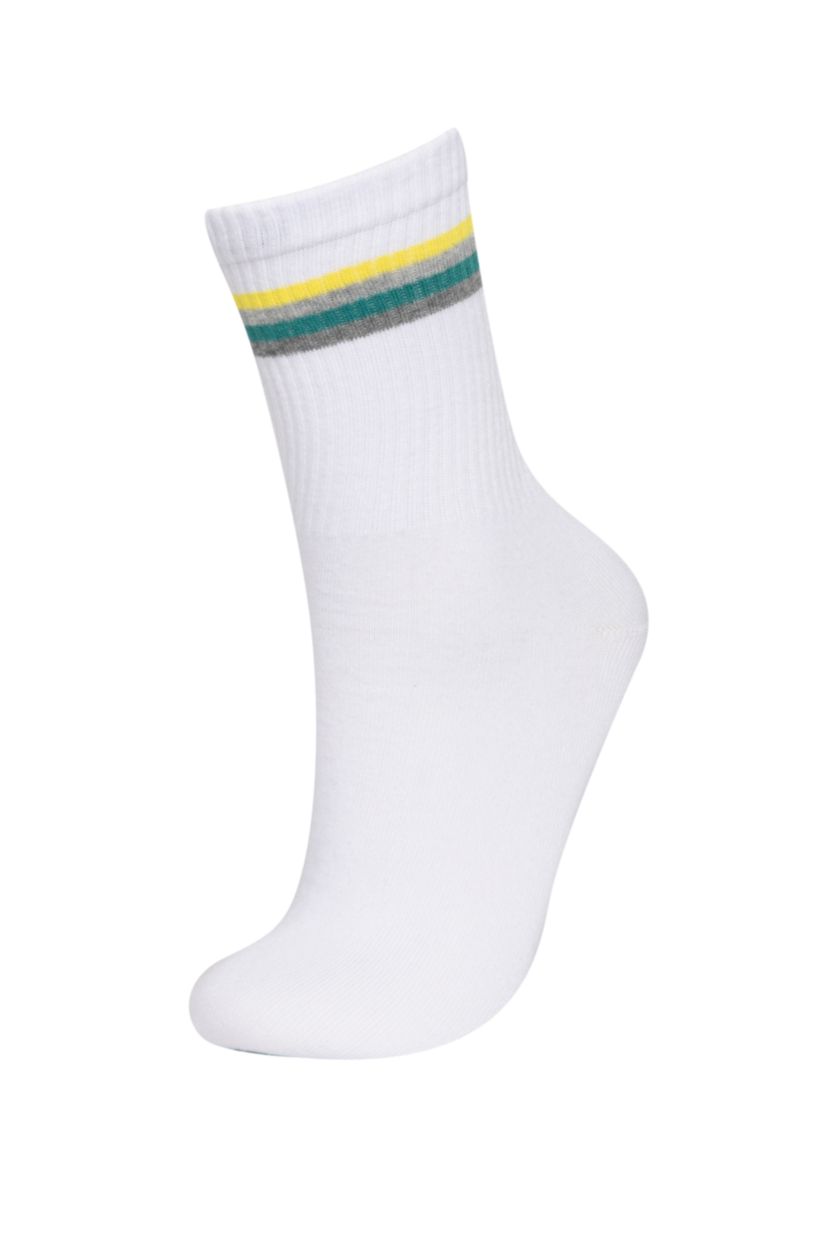 WOMAN MIXED 5 Piece Cotton Long sock