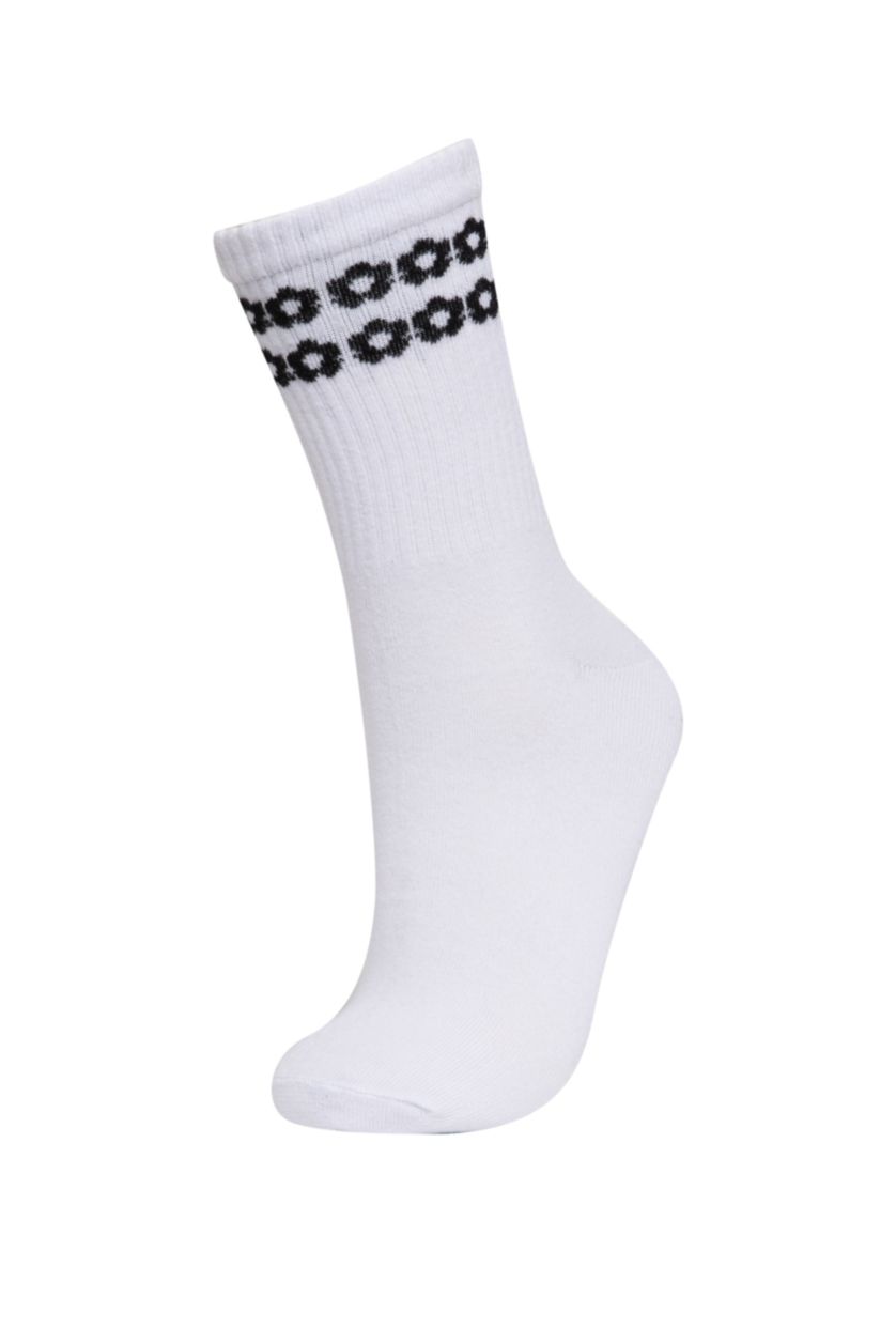 حريمي أبيض (000) شرابات قطن