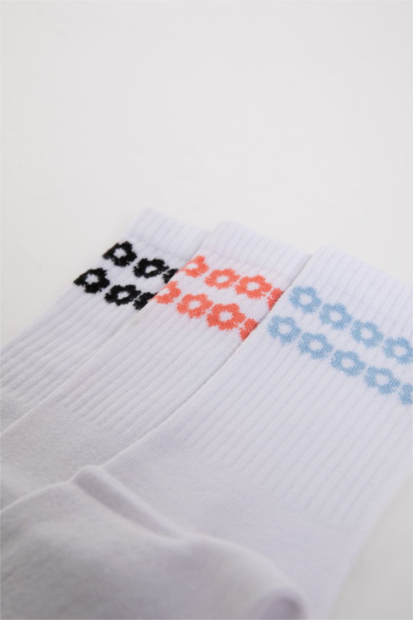 حريمي أبيض (000) شرابات قطن