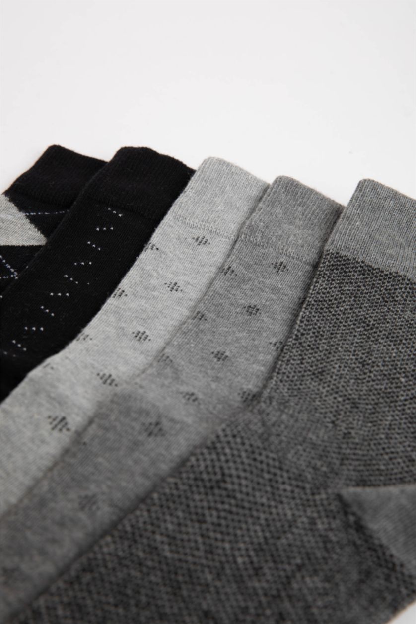 MAN MIXED 5 Piece Cotton Long sock