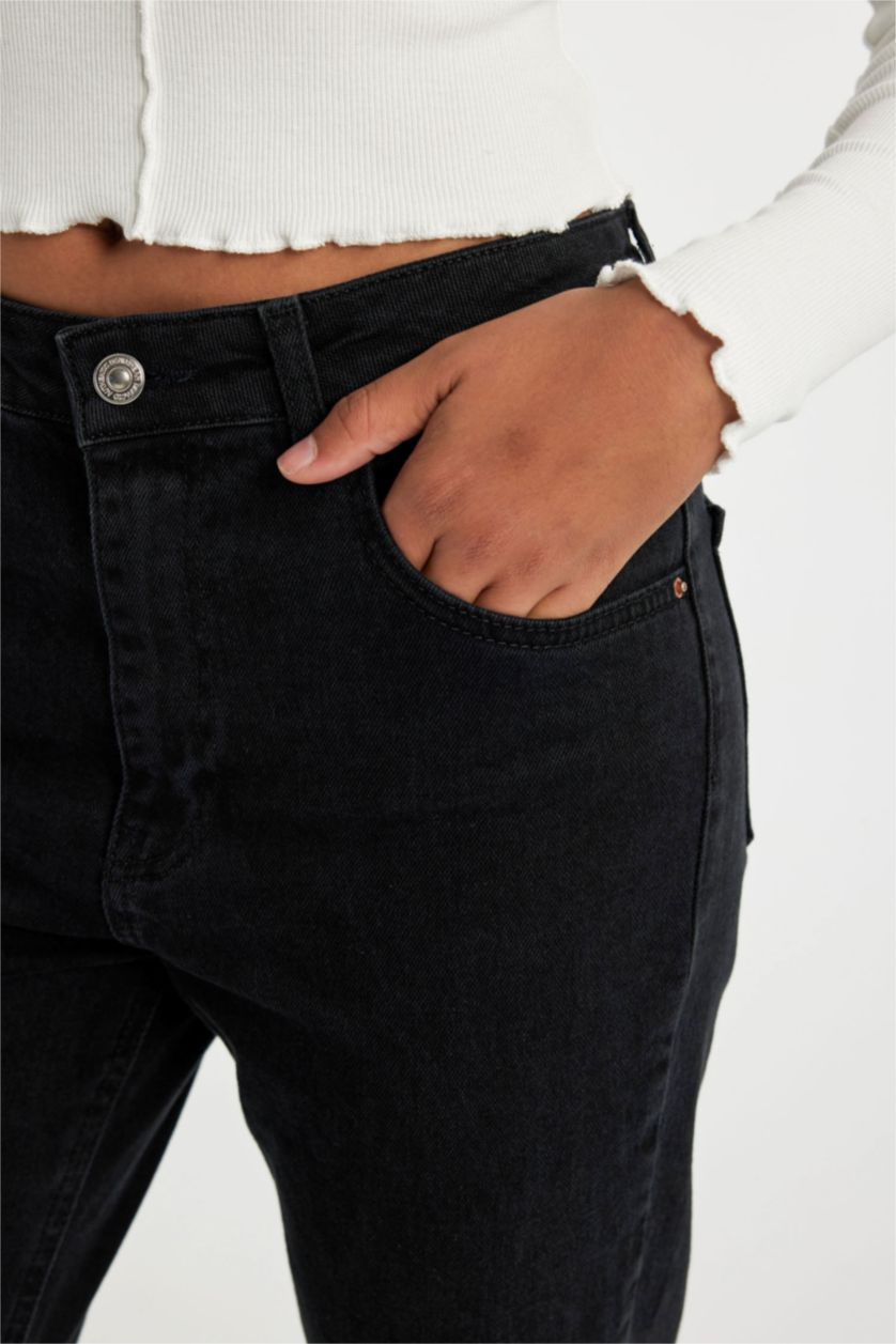 WOMAN Black Lina Comfort Fit High Comfortable Fit Jeans